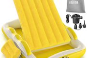 Kids inflatable airbed / mattress plus pump
