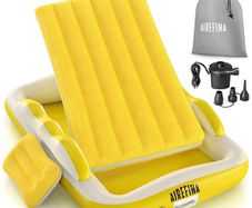 Kids inflatable airbed / mattress plus pump