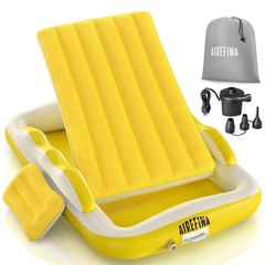 Kids inflatable airbed / mattress plus pump