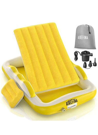 Kids inflatable airbed / mattress plus pump