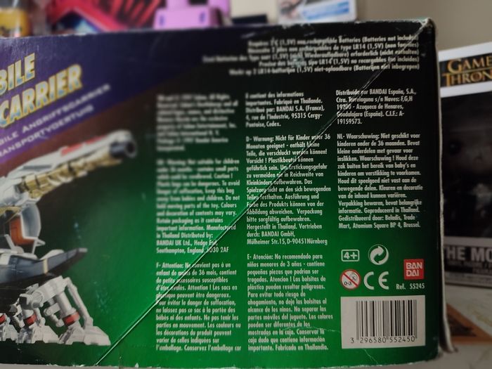 Gargantis ! The Mobile Attack Carrier ! BeetleBorgs ! 1996 ! by BANDAI ! Retro ! Vintage !