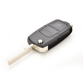 Blank Replacement Fob Shell Case Remote Car Key Fob For VW volkswagen Bora Golf Passat Polo Leon Toledo Octavia