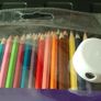 New 25 colour pens and sharpener Image 2