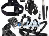 21444 8 in 1 Accessories Set for Gopro, Hero 1, 2, 3, 3+, 4 SJ4000, SJ5000