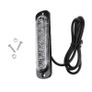 6 LED Red Lights Car Motorcycle Marker Warning Emergency Flash Strobe Lamp Waterproof  Truck Van Trailer Tractor Image 3