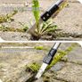 Patio Weed Remover Tool, 160 cm Weed Brush Long Handle, Heavy Duty Patio Scraper & Wire Brush, 3 Different Durable Weeder Tools Heads for Cleaning Block Paving and Driveway Image 6