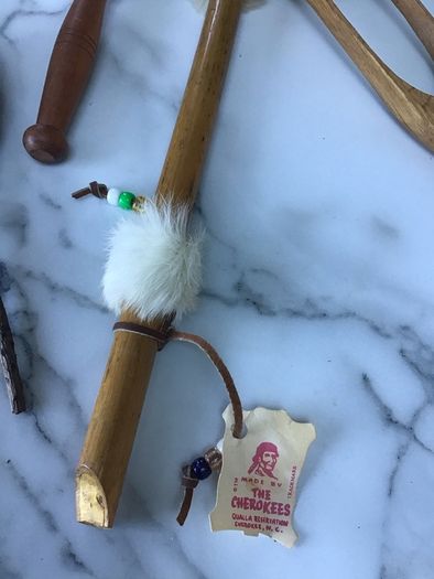 Traditional whistle  craft items from American Cherokees
