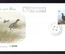 1989 Ireland Fauna & Flora 24p Red Goose Game Birds Stamps Commemorative Stamps An Post First Day Cover (FDC) with Thurles Steele Cancel