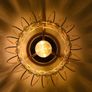 Light Fittings Ceilings,Gold Chandelier Lampshade,Ceiling Lights Living Room,Led Kitchen Chandeliers,Hallway Lights Ceiling E27 Base,NO Bulbs,LAMP DIAM 28CM Image 5