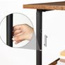 Mobile Printer Stand, 3-Tier Printer Cart with Storage Shelf, Height Adjustable Machine Cart on Wheels (MULTIPLE COLOURS AVAILABLE) Image 6