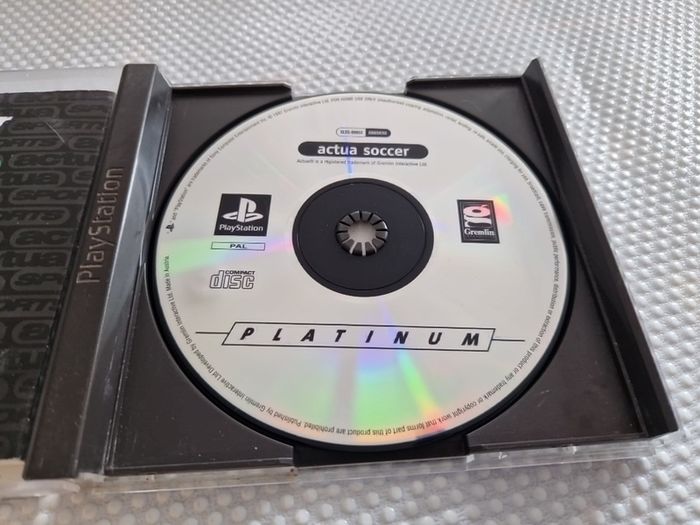 Actua Soccer  PlayStation1 Ps1 PlayStation2 Ps2 Games Original
