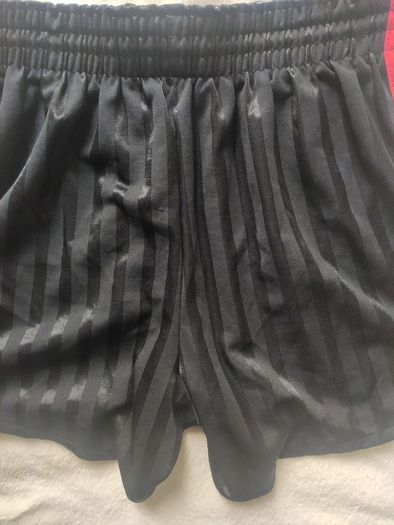RARE  Vintage O'Neills Mourne Shadow Stripe Shorts  Black/Red