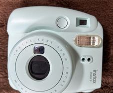 Fujifilm Instax Mini 9 Polaroid camera with accessories