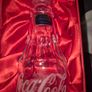 Rare Vintage Coca-Cola Millennium Hand-Cut Dublin Crystal Bottle (Boxed) Image 2