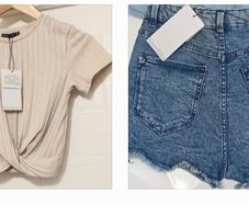 Bershka Girls Crop Top