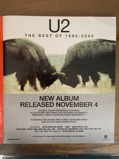 U2 Hotpress Special Collector's Issue 2002