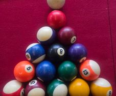 pool balls