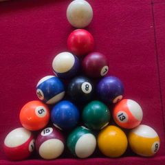 pool balls