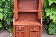 Antique venecular apprentice piece kitchen dresser