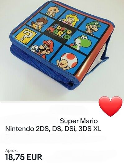Nintendo Ds Storage case (Dc)(499)  1