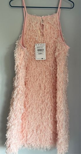 Sfera Girls pinky peach dress Sz9-10 BNWT