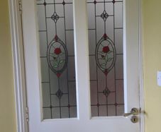 Door glass