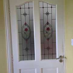 Door glass