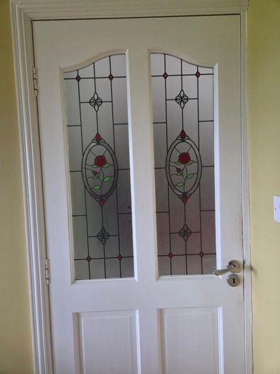 Door glass