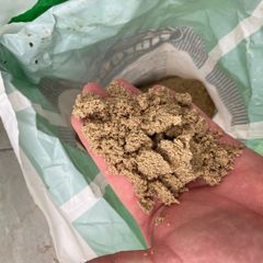 White granite plastering sand 25kg bags