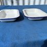 Matching pair of enamel dishes Image 4