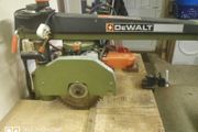 Radial arm saw