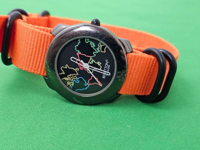 Vintage United Colour of Benetton by Bulova watch Unixex Quartz