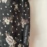 Mary Grant - Black Rose Print Top - Size 12 Image 3