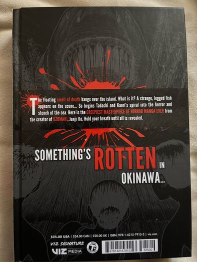 Junji Ito - Gyo hardback