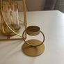 Candle holder with two side candle holders Image 3