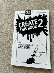 Kids colouring Mariah Elizabeth create this book 2