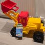 front loader digger toy truck Image 3