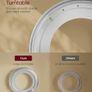 New Rotating Bookcase Corner Shelf  - FREE P&P Image 5