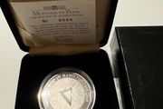 Ten Euro Silver  Proof William Rowan Hamilton Coin 2005.