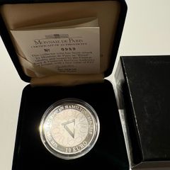 Ten Euro Silver  Proof William Rowan Hamilton Coin 2005.