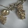 Heavy (2.4oz of Pure Silver) 925 Charm Bracelet Image 4
