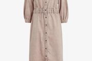 Allsaints Denim Dress Size Uk 14