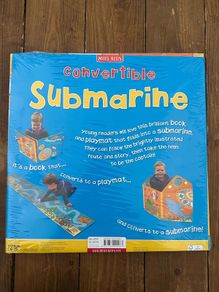 Convertible submarine "playmat" book, brand new
