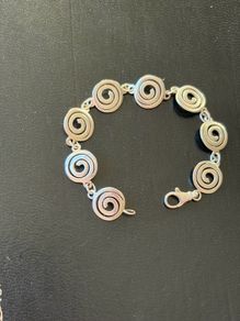 silver bracelet