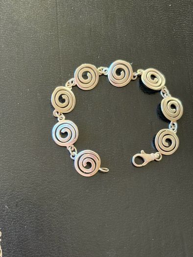 silver bracelet