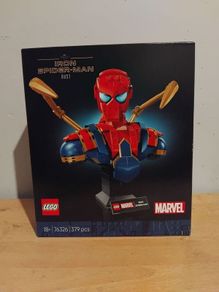 lego 76326 Iron Spider-Man Bust