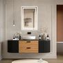 LED Bathroom Wall Mirror with LED Lights  Anti-Fog Vanity Mirror, 3-Color Dimmable Frontlit Illumination for Makeup, Wall Mounted Bathroom Lighting Image 2