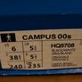 New Adidas Campus Black Runners Image 3