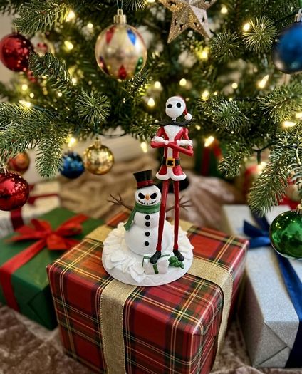 Jack Skellington Christmas Snowman Decoration