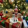 Jack Skellington Christmas Snowman Decoration Image 3